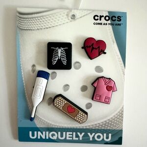 Crocs Jibbet Charms | 5 pack | Healthcare edition
